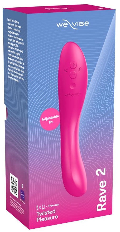 Уникальный массажер We-Vibe Rave 2 розовый для зоны G