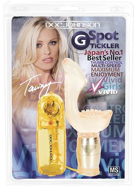 Вибростимулятор Janine Tickler Yellow