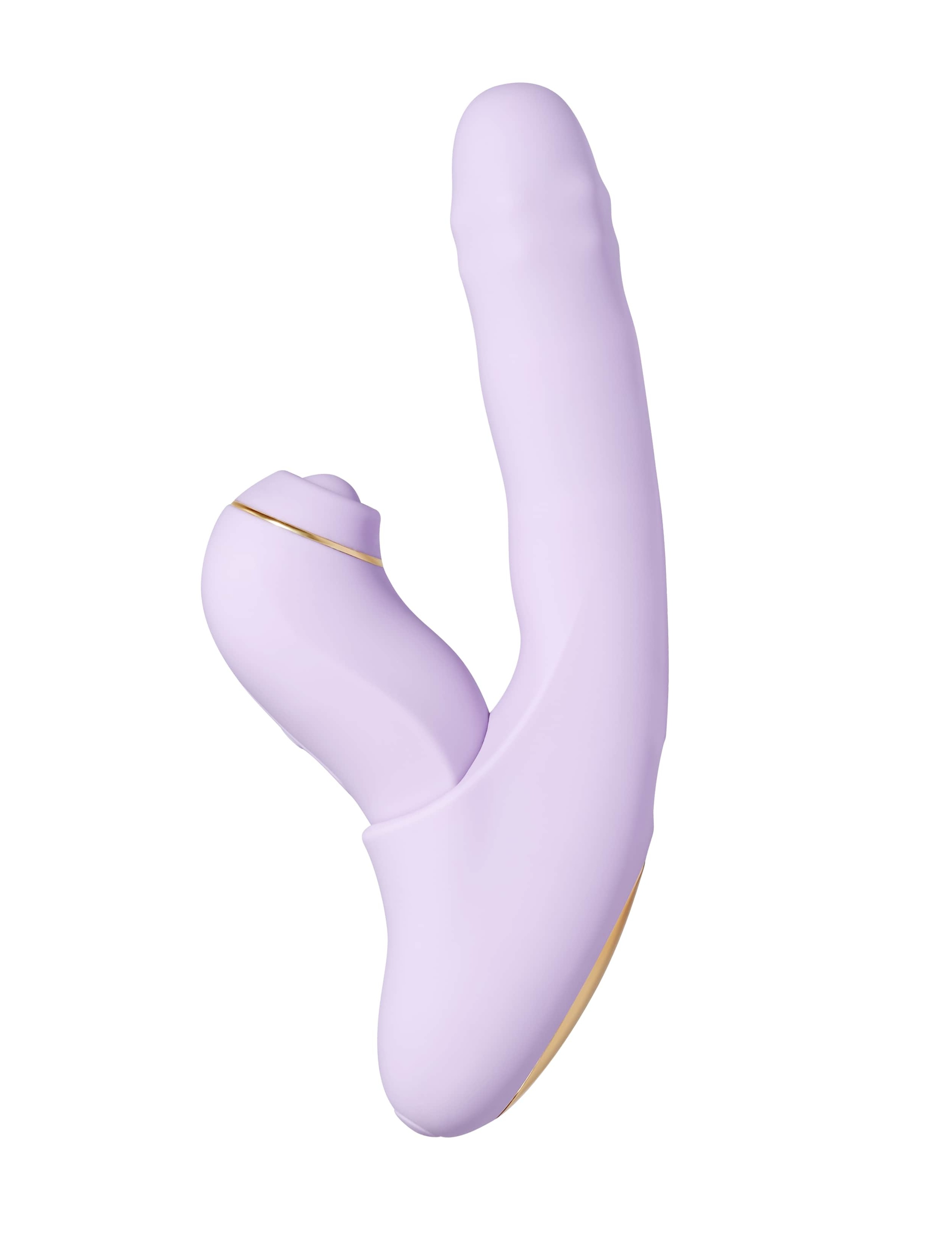 Интерактивный вибромассажёр Svakom 2в1 DuoGlow с нагревом