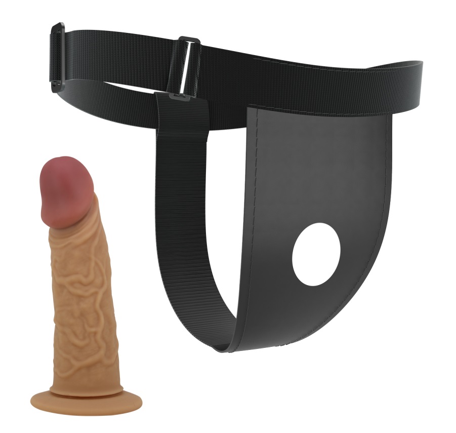 Полый страпон для мужчин и женщин с мягкой головкой