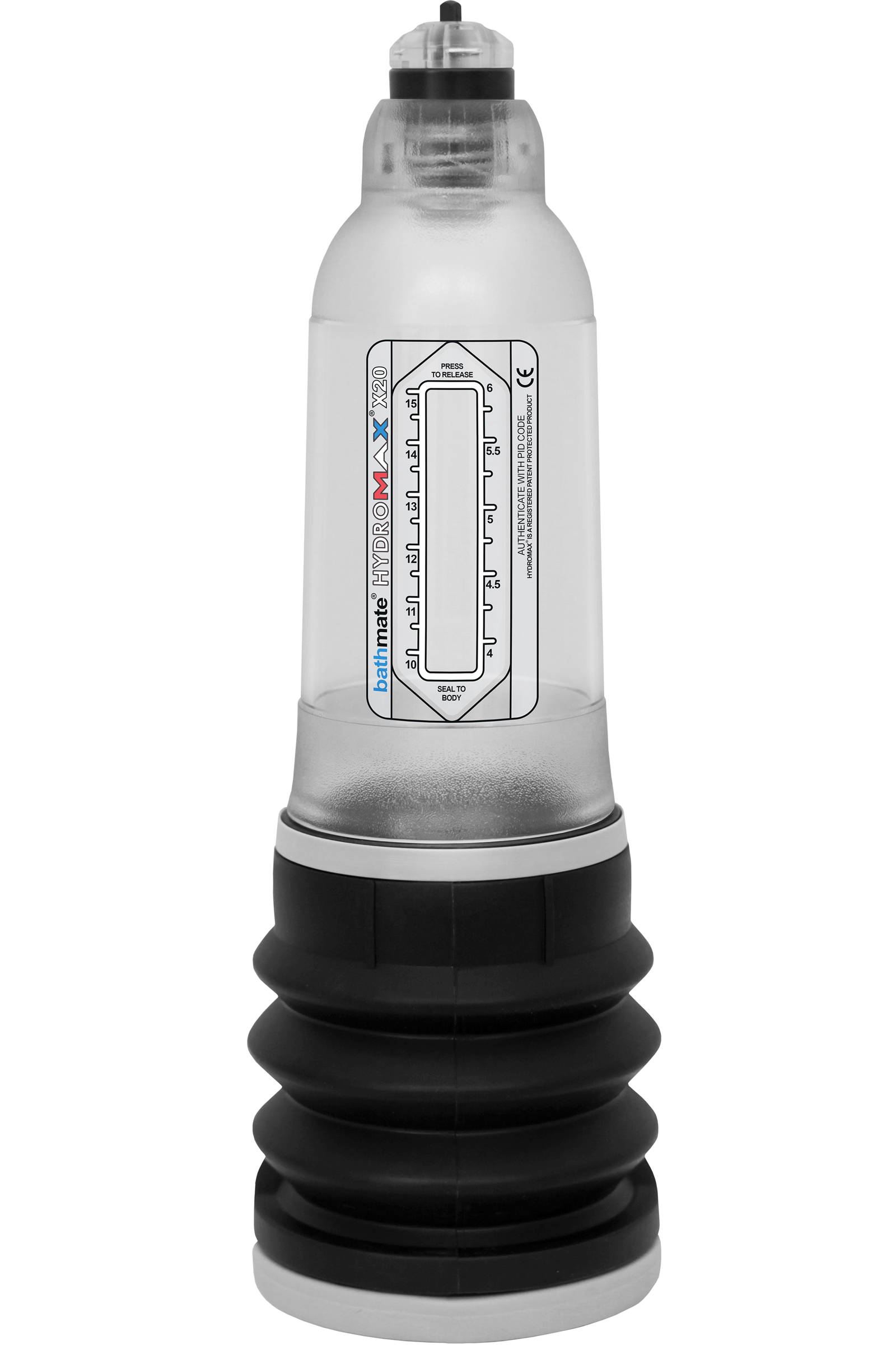 Гидронасос для увеличения члена Bathmate Hydromax X20 Crystal Clear