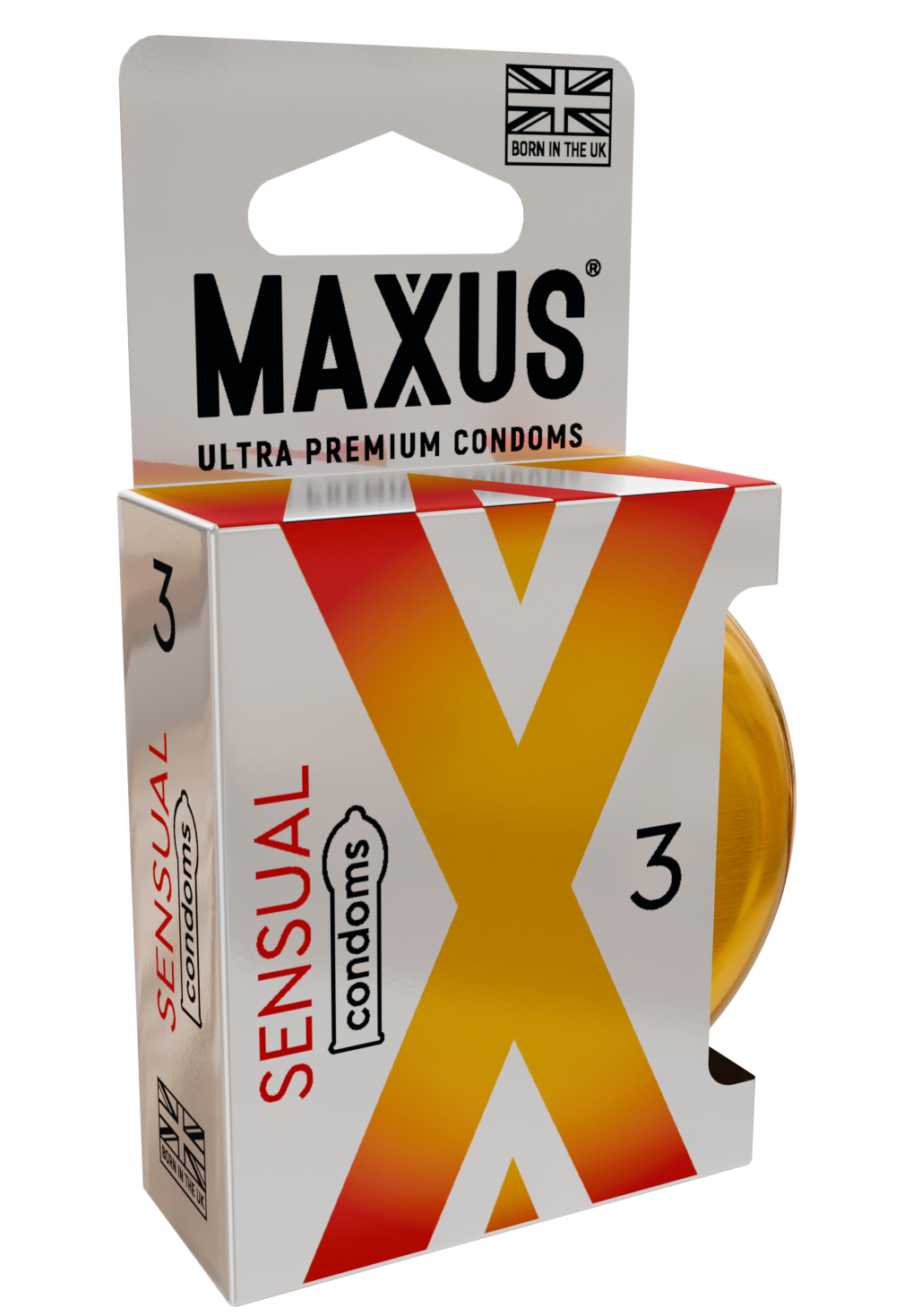 Презервативы анатомические MAXUS Sensual №3