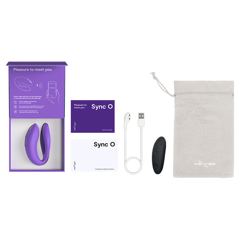 Вибратор для пар We-Vibe Sync O фиолетовый
