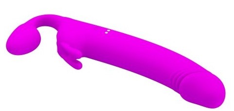 Безремневой вибрострапон Zanini с клиторальной стимуляцией