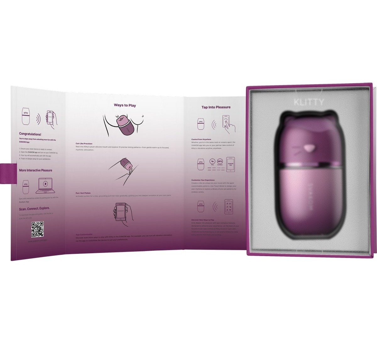 Клиторальный стимулятор Klitty Dusty Lavender