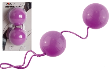 Фиолетовые вагинальные шарики Bi Balls