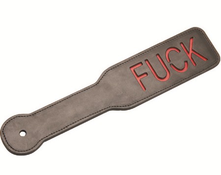 Хлопалка Fuck черная