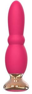 Розовый анальный вибростимулятор 10 режимов I-Moon 