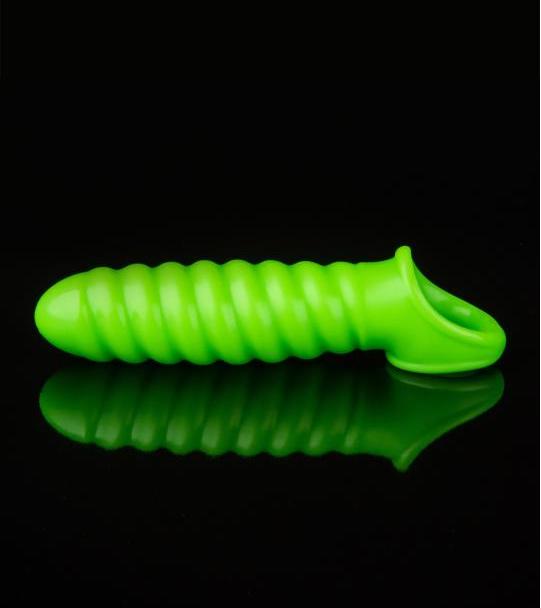 Закрытая насадка с кольцом neon Ouch