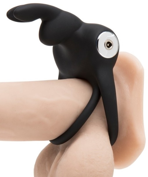 Двойное кольцо Happy Rabbit Cock Ring черное