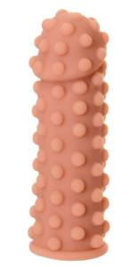 Насадка Kokos  на фаллос с бугорками 