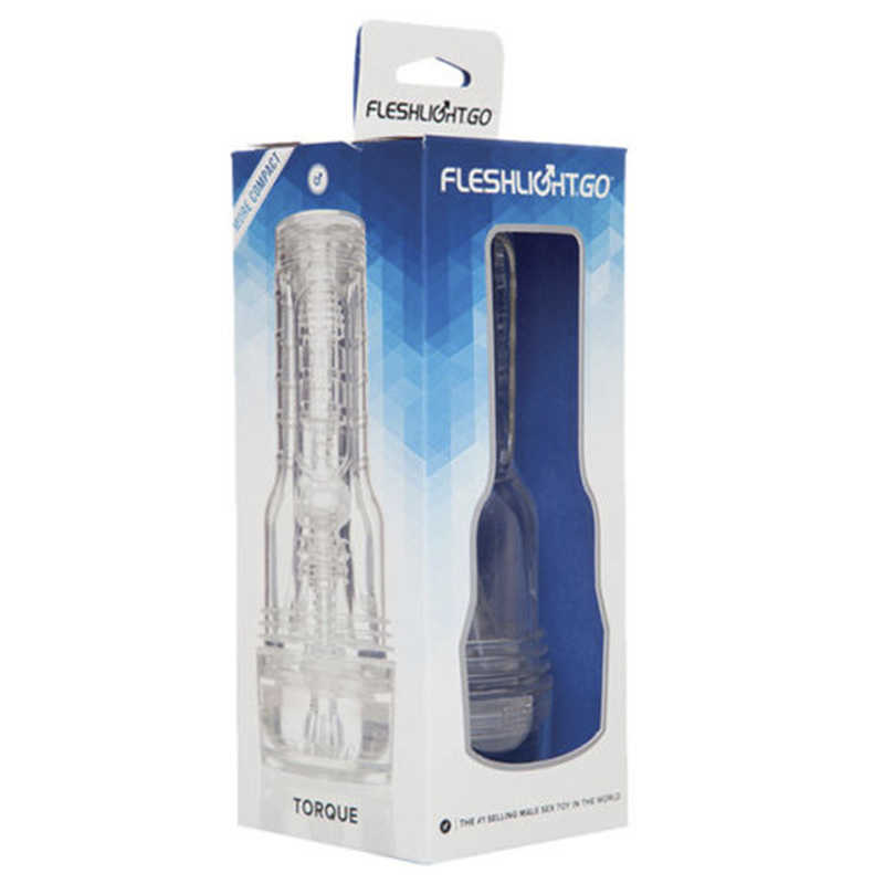 Прозрачный мастурбатор  FLESHLIGHT GO Torque