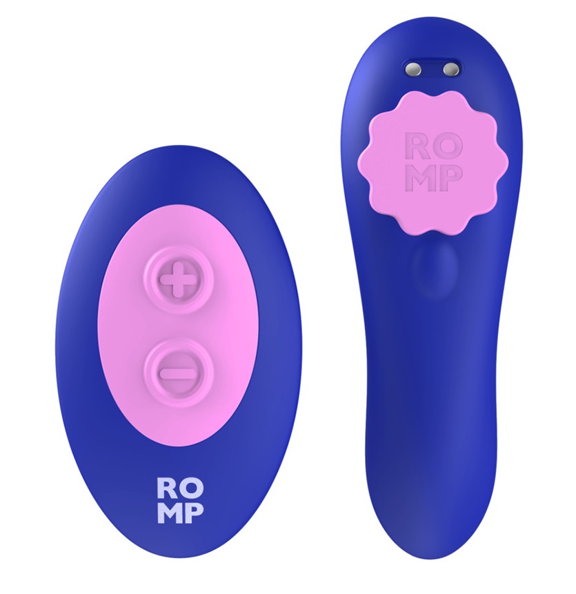 Мини-вибратор в трусики Romp Party с пультом