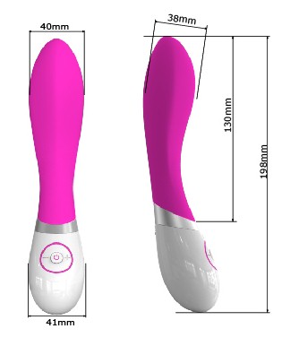 Вибратор Odeco с утолщением для точки G