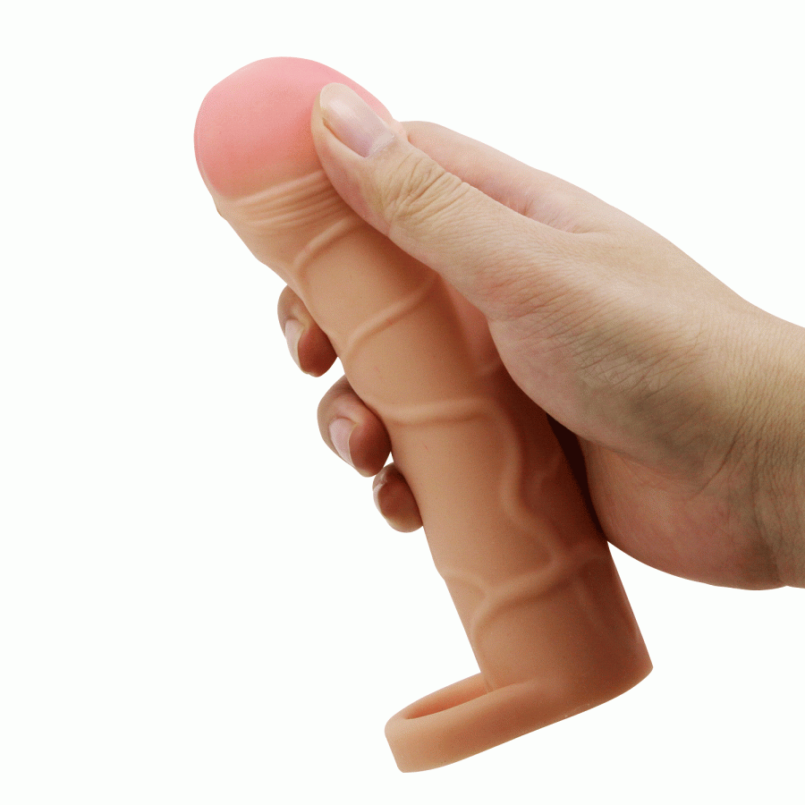 Телесная насадка на пенис Bunion 16,5 см