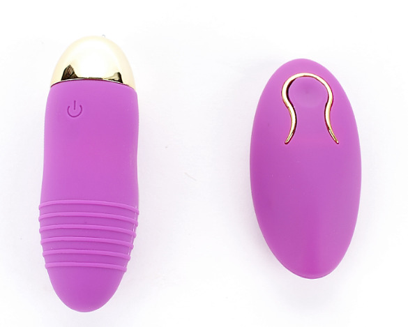 Виброяйцо с дистанционным управлением от USB Purple