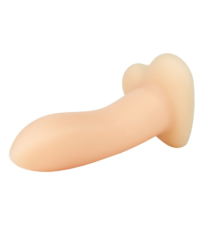Нереалистичный дилдо 12см телесный