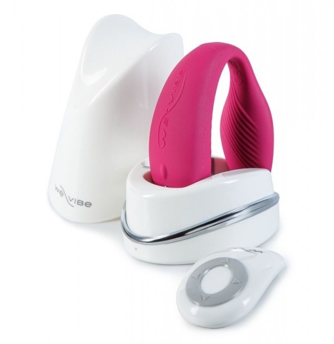 Вибратор для пар We-Vibe Sync couples фуксия