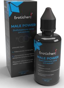 Капли Erotichard male power для мужчин  