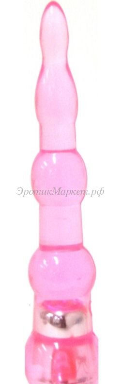 Вибратор Анальный Sliders Short - Pink