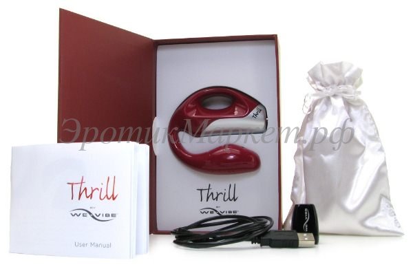 Электровибромассажер Thrill от We-Vibe Ruby
