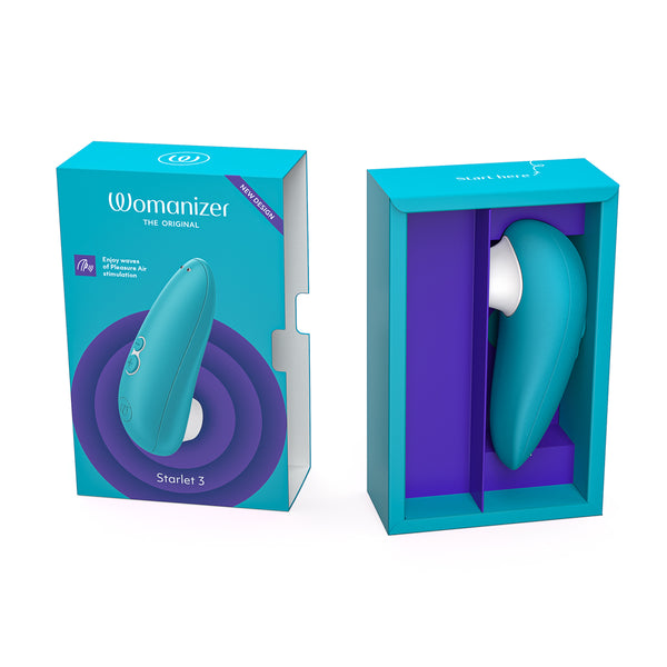 Клиторальный стимулятор Womanizer Starlet 3 бирюзовый