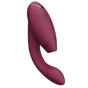 Стимулятор клитора Womanizer Duo 2 бордо 