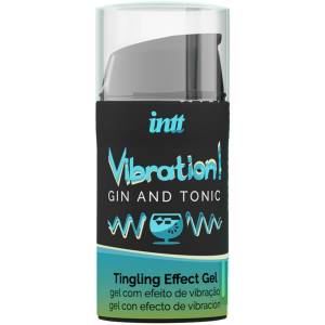 Жидкий вибратор Intt Gin Tonic 15 мл 