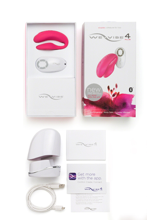 We-vibe 4 Plus на радиоуправлении розовый