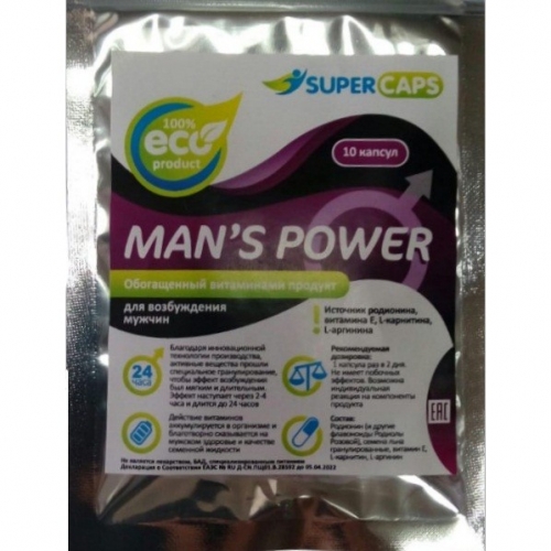 Средство возбуждающее Mans Power+