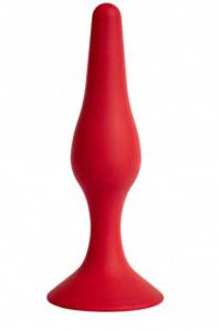 Анальная пробочка бордо 