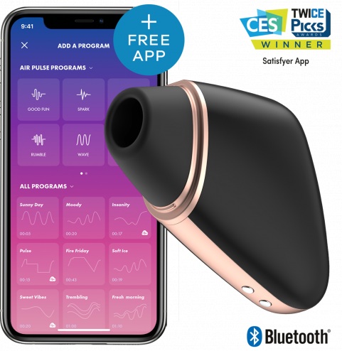 Клиторальный стимулятор  Satisfyer Love Triangle черный