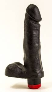 Вибромассажер черный  