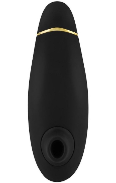 Клиторальный стимулятор Womanizer Premium черный/золотой