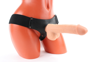 Страпон-ротатор нагревающийся 