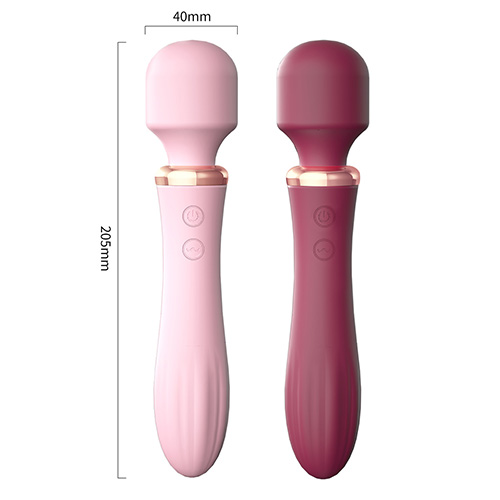 Двухсторонний стимулятор LILO Magic Wand с рельефом 