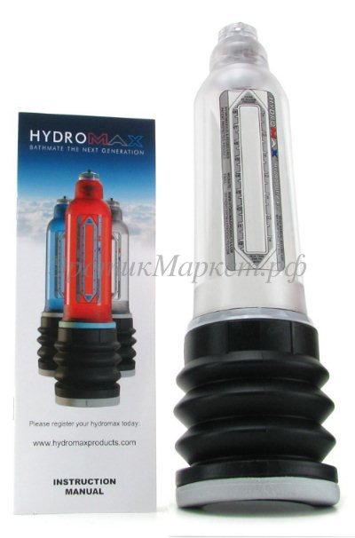 Гидронасос для увеличения члена Bathmate Hydromax X30 Crystal Clear