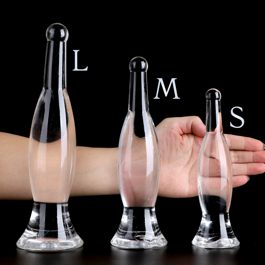 Гибкая анальная пробка размера L