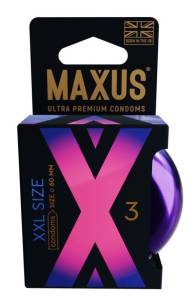 Презервативы увеличенные MAXUS XXL №3 