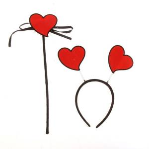 Карнавальный набор Сердечки 