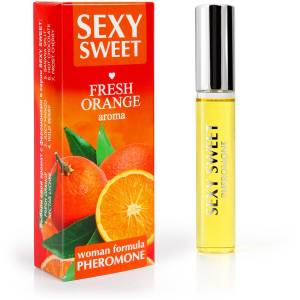 Духи женские с феромонами  FRESH ORANGE 10 мл 