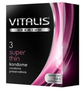 Презервативы Vitalis premium №3 Super thin  
