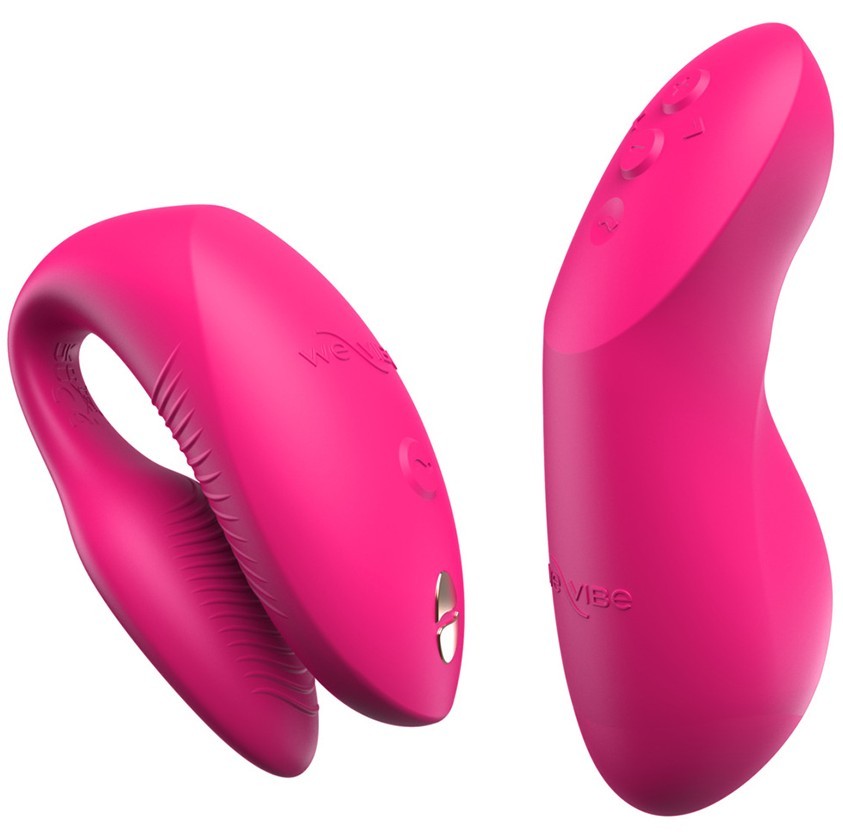 Вибратор для пар We-Vibe Chorus Pro розовый