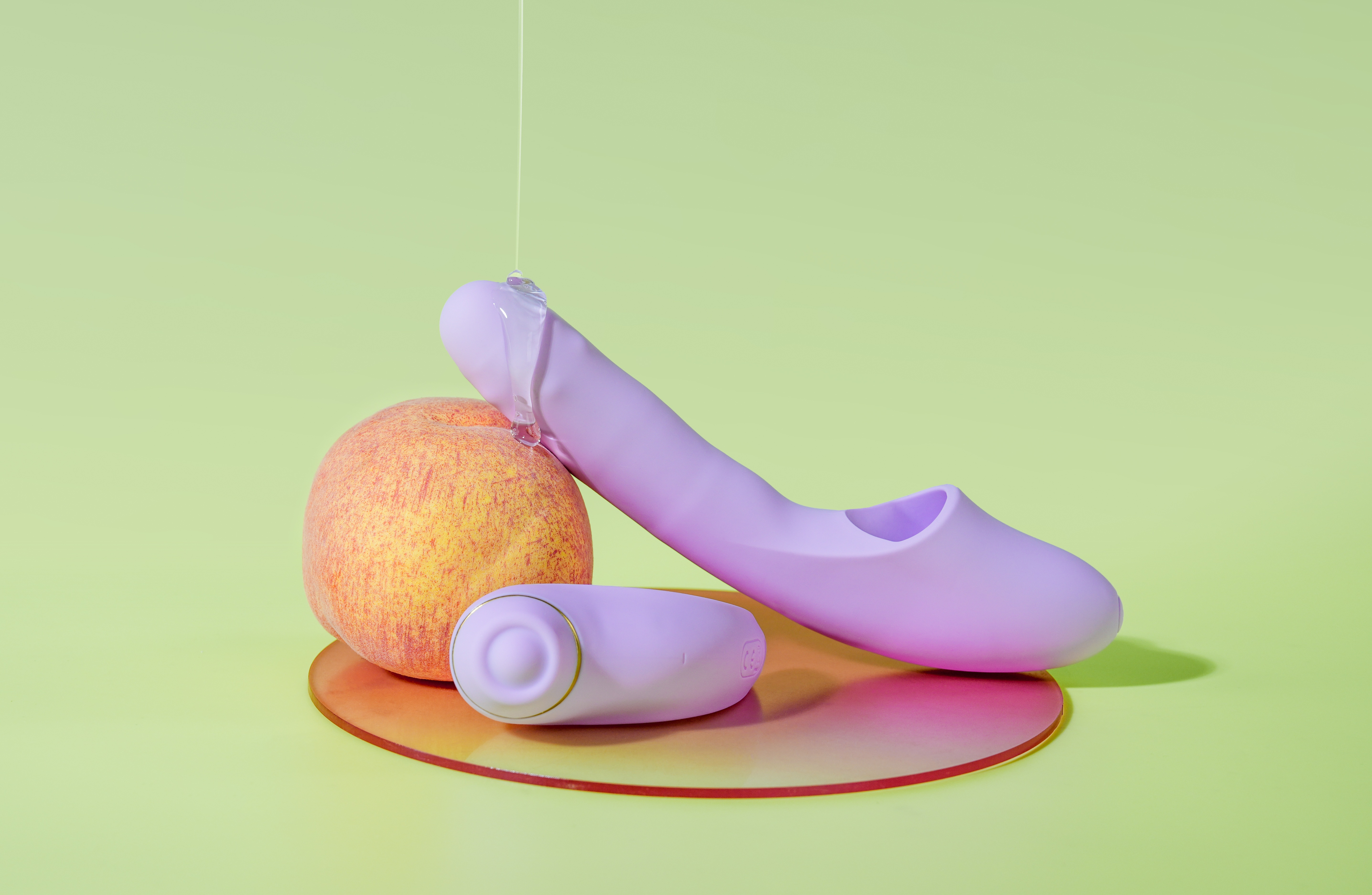 Интерактивный вибромассажёр Svakom 2в1 DuoGlow с нагревом