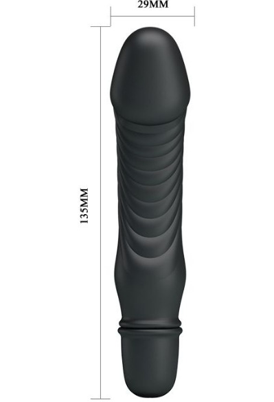 Мини вибратор Black