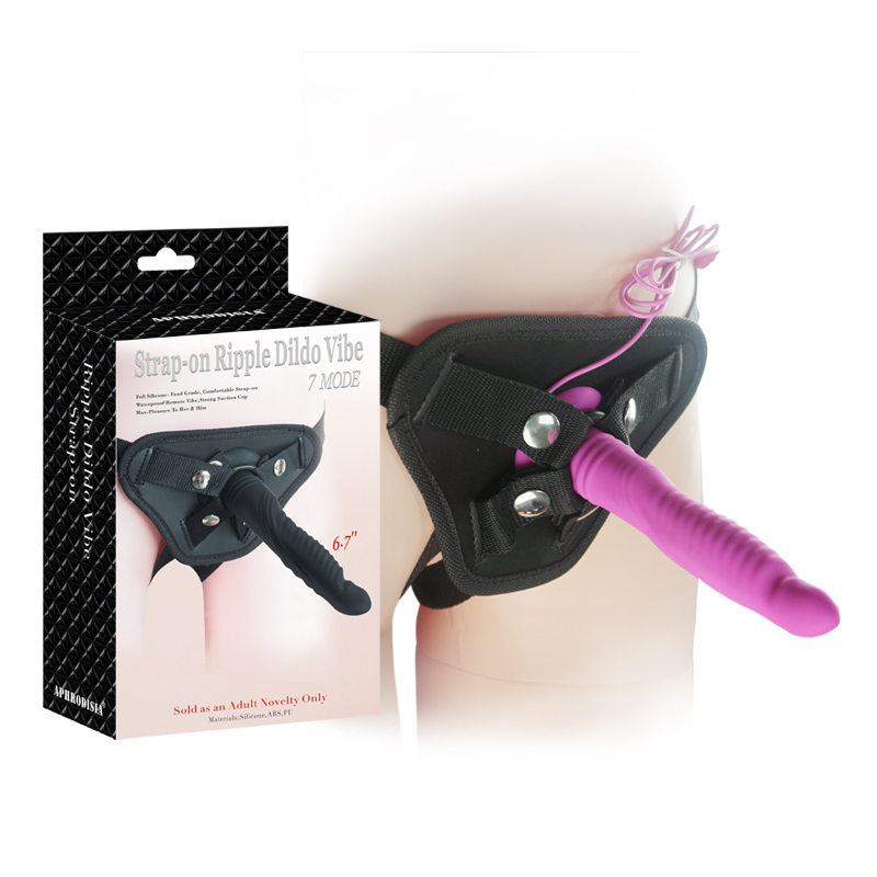 Вибрострапон поясной Dildo Vibe Pink