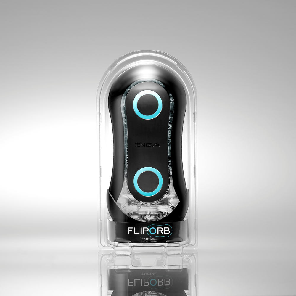 Мастурбатор TENGA  Flip ORB синий
