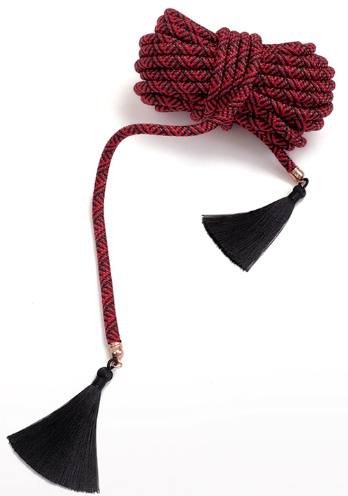 Бандажная веревка с кисточками