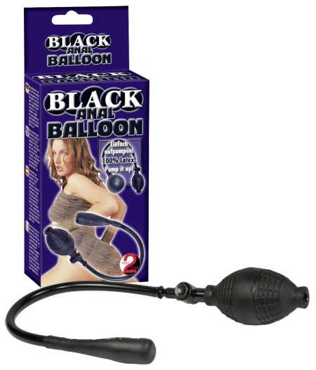 Расширитель универсальный Black anal Balloon