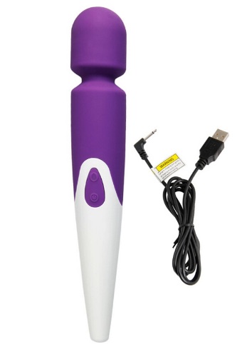 Изысканный вибромассажер Purple